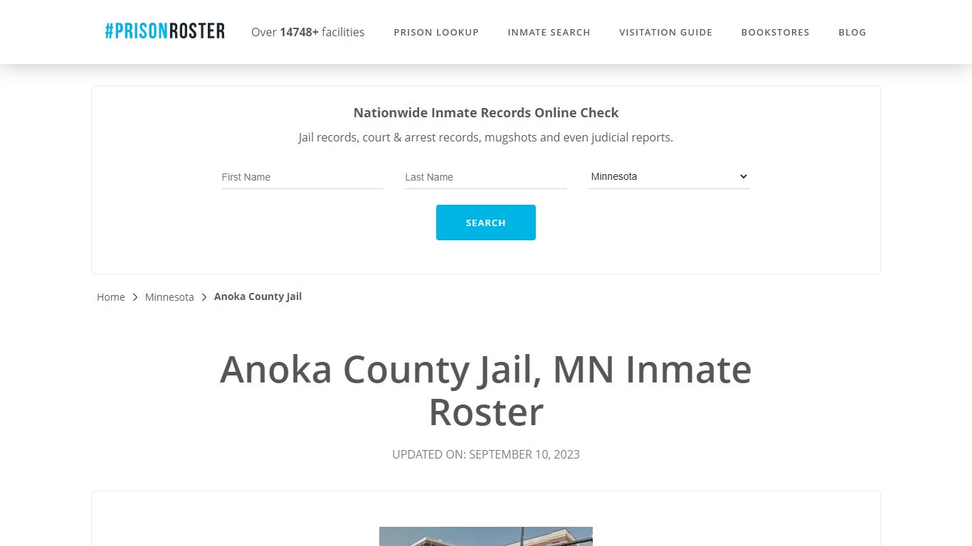 Anoka County Jail, MN Inmate Roster - Prisonroster